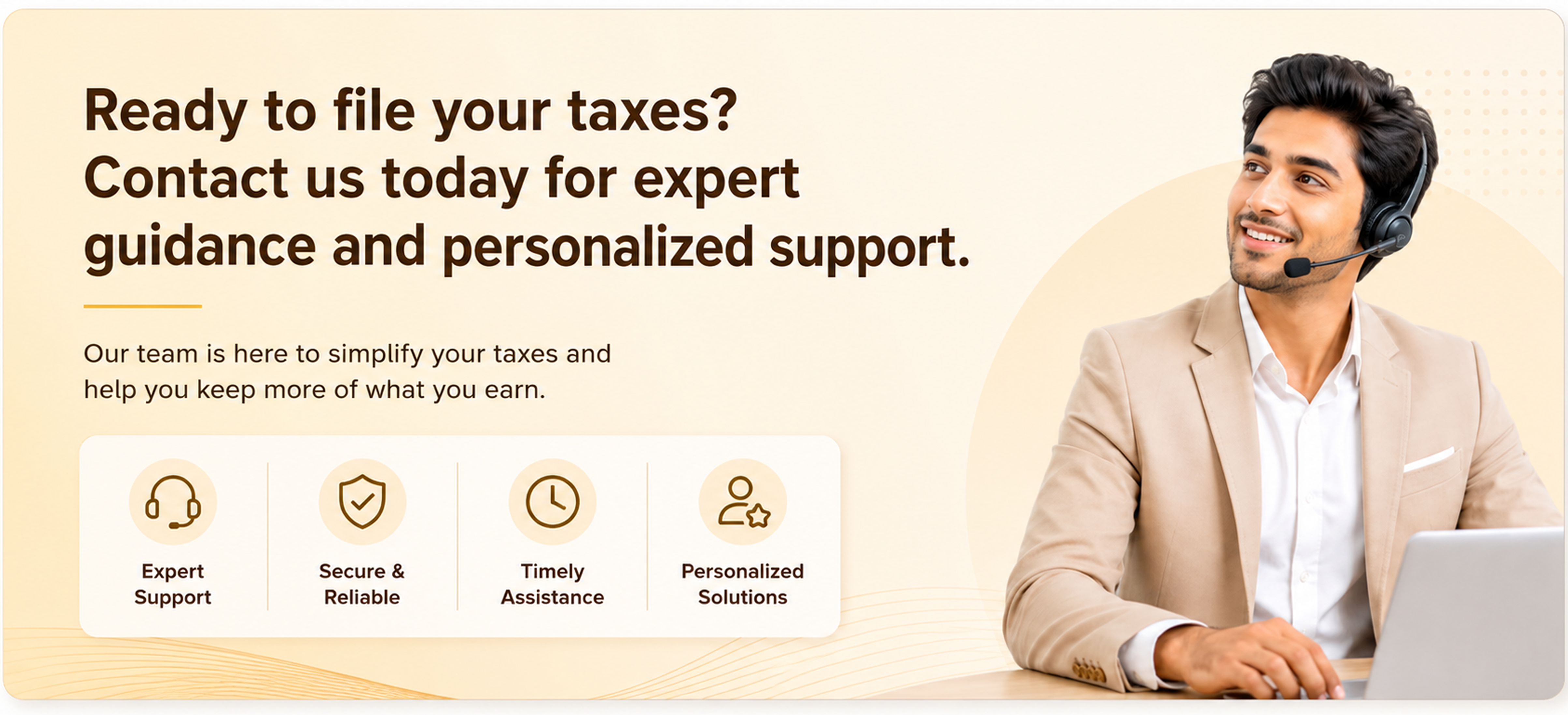 Ready to file your taxes? Contact us today for expert guidance.